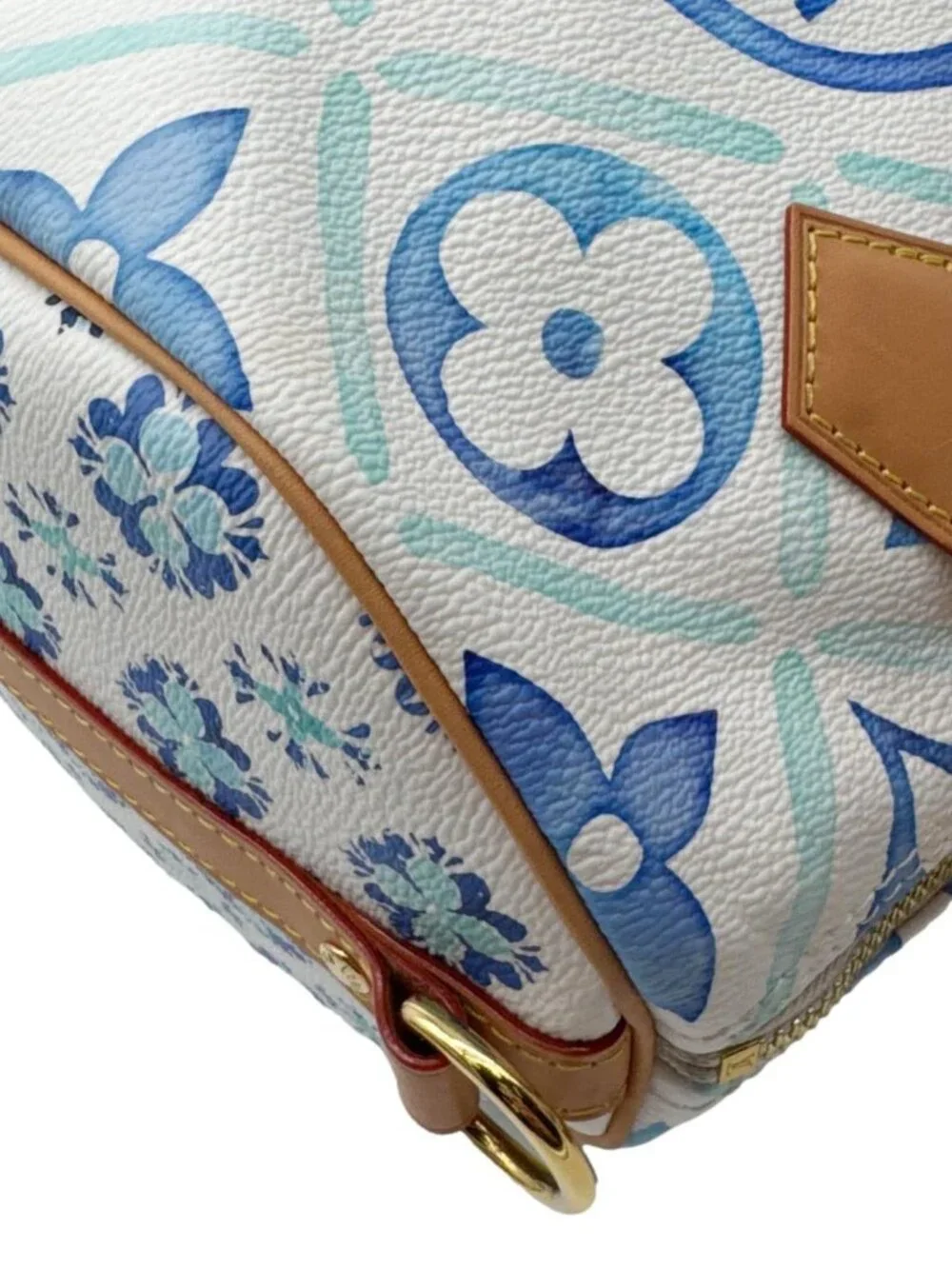 Louis Vuitton  Speedy Bandouliere 25 By The Pool Monogram Tiles Shoulder Bag Lag